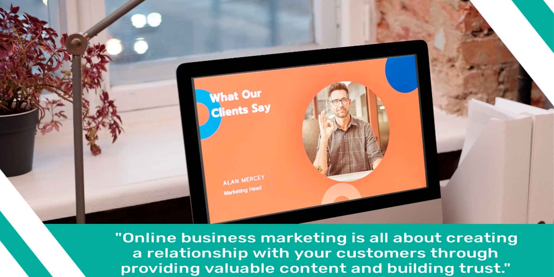 Online business marketing is all about creating a relationship with your customers through providing valuable content and building trust
